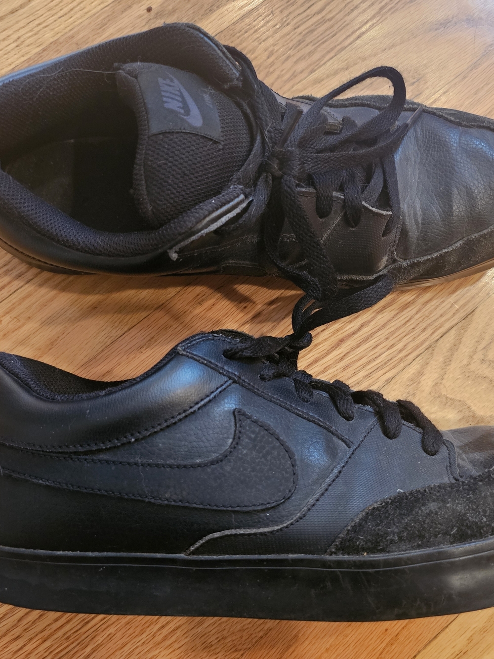 Nike Men's Black Low-Top Skate Shoes